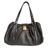 Cheap Louis Vuitton Mahina Leather M97052 Cow Leather Large Ladies Replica HM09644