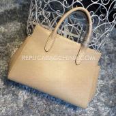 Louis Vuitton Marly Handbag Calfskin Apricot