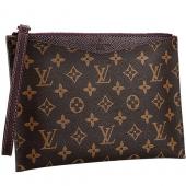 Louis Vuitton Monogram Canvas Pochette Pallas Purple 607524 Replica