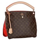 Louis Vuitton Monogram Gaia Bag Red