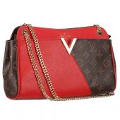 Louis Vuitton Monogram Kimono Shoulder Bag Red