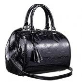 Louis Vuitton Monogram Vernis Montana Black 607363 Replica