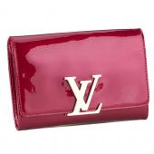 Louis Vuitton Monogram Vernis Neo Sobe Clutch Louise Red Replica