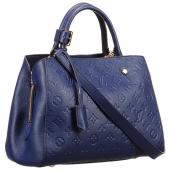 Louis Vuitton Montaigne Empreinte BB Dark Blue 607867