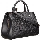 Louis Vuitton Montaigne Empreinte MM Black 607509 Replica