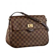 Louis Vuitton Damier Canvas N41178 Cow Leather 3way Unisex