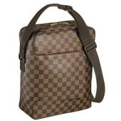 Louis Vuitton Damier Canvas N41441 Brown Small Unisex Bag