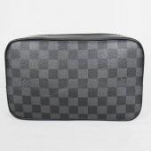 Louis Vuitton Damier Canvas N47623 Grey Small