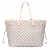 Quality Louis Vuitton Damier Canvas N51108 White Cross Body Bag Ladies