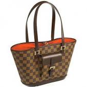 Louis Vuitton Damier Canvas N51121 Brown 2way Ladies