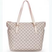 Louis Vuitton Damier Canvas N51262 White Large Cross Body Bag