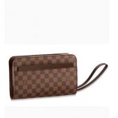 Replica Louis Vuitton Damier Canvas N51993 Brown Canvas Small Wallet