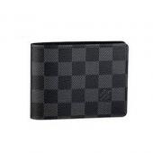 Cheap Louis Vuitton Damier Canvas N60895 Black Card Bags Unisex