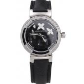 Louis Vuitton Tambour Bijou Black Watch