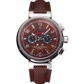 Louis Vuitton Tambour LV Cup Brown Dial Watch 2165-295