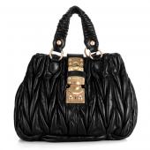 Cheap Miu Miu 090 Ladies 2way Black HM10876