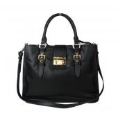 Replica Miu Miu  5972 Ladies Cow Leather Black