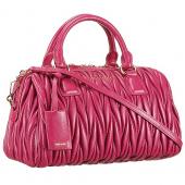 Miu Miu Matelasse   Handle Large Rose Pink