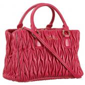 Miu Miu Matelasse Tote Rose Pink