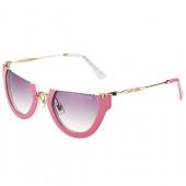 Miu Miu Rounded Cut Off Cat-Eye Pink Sunglasses 308043 Replica