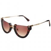 Miu Miu Rounded Cut Off Cat-Eye Sunglasses 308044