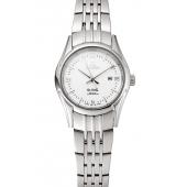 Omega De Ville Ladies White Dial Silver Numerals Stainless Steel Case And Bracelet 1453794 Replica