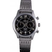 Omega DeVille Stainless Steel Links Black Dial  621560