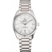 Omega Globemaster Silver Dial Stainless Steel Case And Bracelet