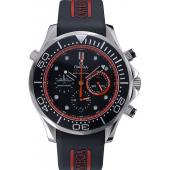 Replica Omega Seamaster Professional Emirates Team 2024 Black  622046