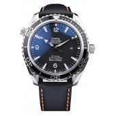 Omega Swiss Seamaster Planet Ocean Black Case Black Dial