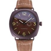 Panerai Luminor Marina Militare Purple Stainless Steel Bezel Khaki Bracelet  622320