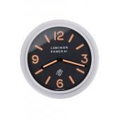 Panerai Luminor Marina Wall Clock Black-Orange  622472