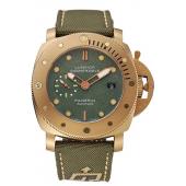 Panerai Luminor Submersible 1950 3 Days Green Dial Green Bracelet 1454014