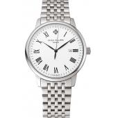 Patek Philippe Calatrava White Dial Stainless Steel Case And Bracelet 1453833