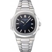 Patek Philippe Nautilus Blue Dial Stainless Steel Case   622720