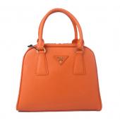 Prada  0809 Ladies Handbag Orange