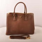 Prada  16625M Handbag Lambskin Coffee