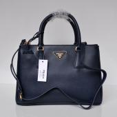 Prada  1801 Ladies Totes Blue Handbag