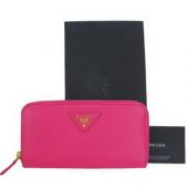 Prada  1M0506 Wallet Cow Leather