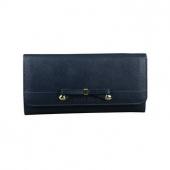 Prada  1M2383 Wallet Cow Leather Blue