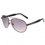 Prada Aviator Chrome Frame Grey Lenses Sunglasses 308152