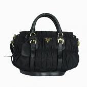 Cheap Prada  BN1407 Ladies 2way Black Bag