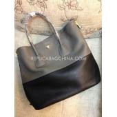 Prada Handbag Calfskin Grey