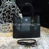 Prada Handbag Handbag Genuine Leather Black