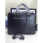 Prada Mens Calfskin Black Handbag