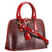 Cheap Prada Promenade Crocodile Leather Bag Red