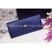 Prada Purse Wallet Blue