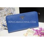 Prada Purse Calfskin Blue