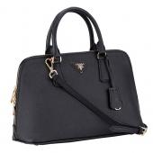 Prada Saffiano Medium Promenade Tote Black Replica