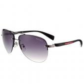 Prada Sporty Linea Rossa Logo Grey Frame Sunglasses 308216